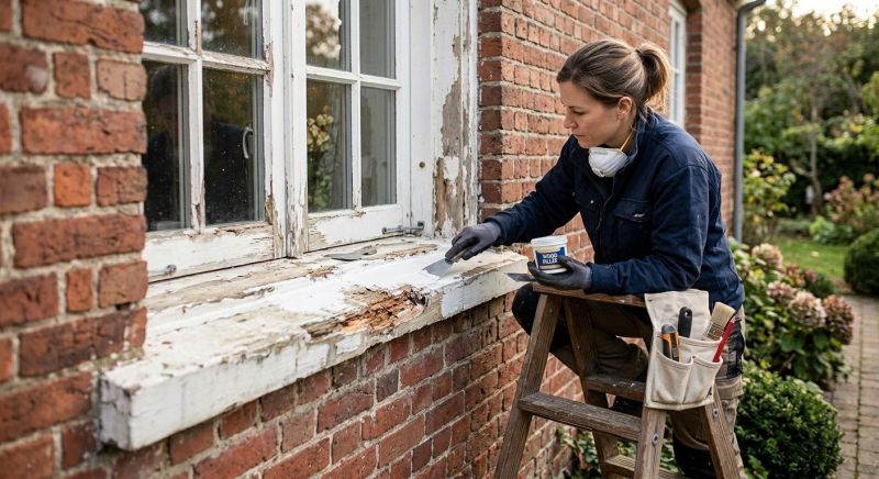 Window Sill Replacement in Wilmington, NC