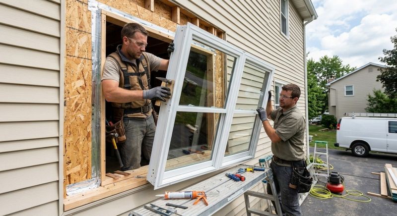 Awning Windows Installation in Manchester, NH