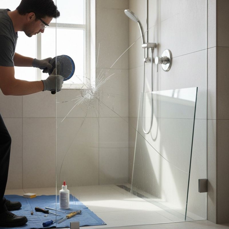 Glass Shower Door Repair in Alpharetta, GA