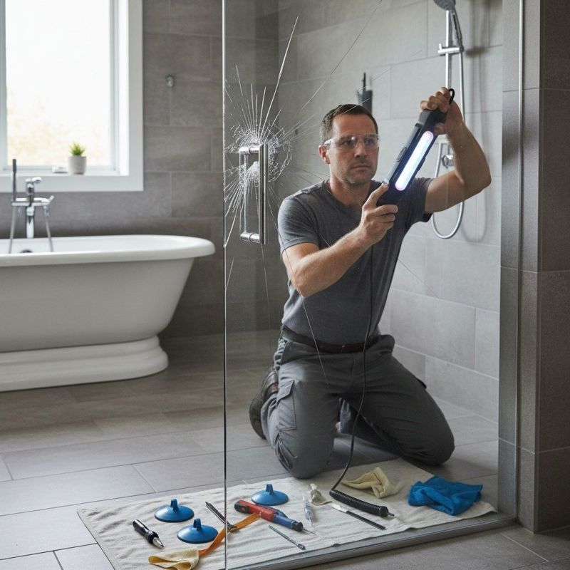 Glass Shower Door Repair in Alpharetta, GA