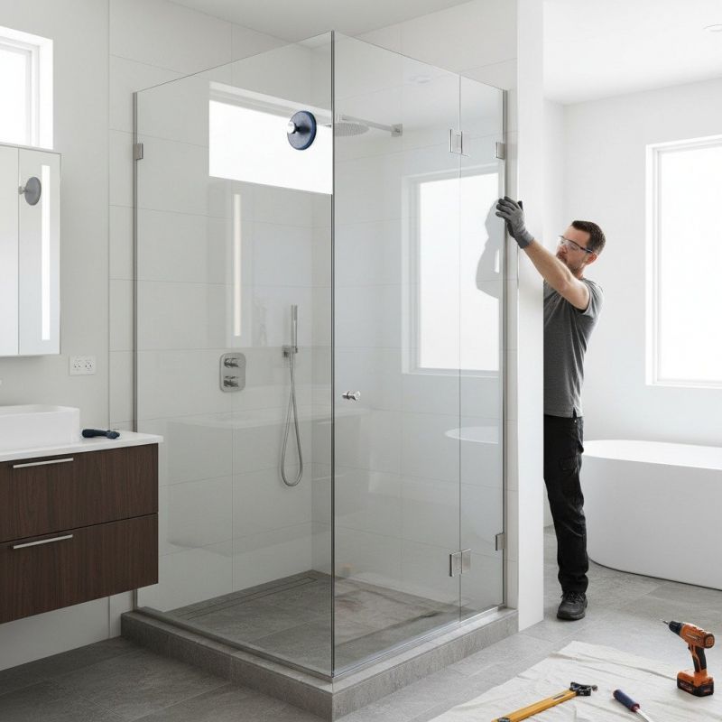 Glass Shower Door Replacement in Conroe, TX
