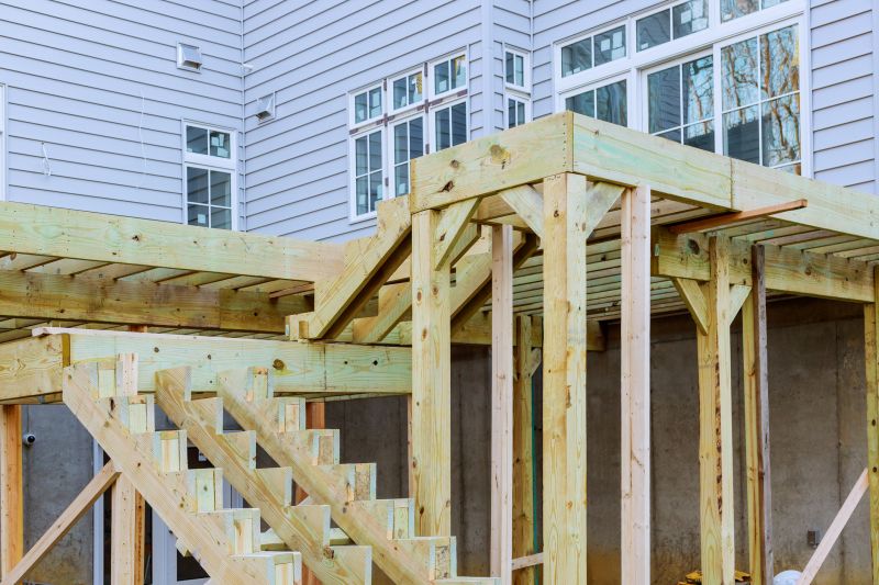Multi Level Deck Installation in Boston, MA