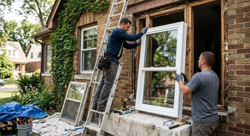 Window Frame Replacement in Olathe, KS