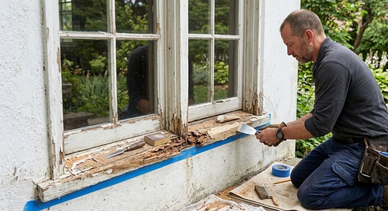 Window Sill Replacement in Kansas City, KS