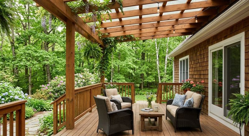 Wooden Veranda Construction in Fairfield County, CT